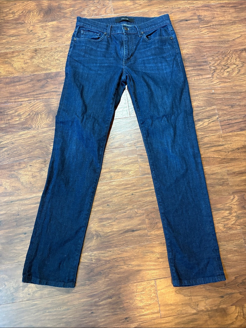 Joe's Jeans Straight-Leg Jeans in Deep Indigo Blue